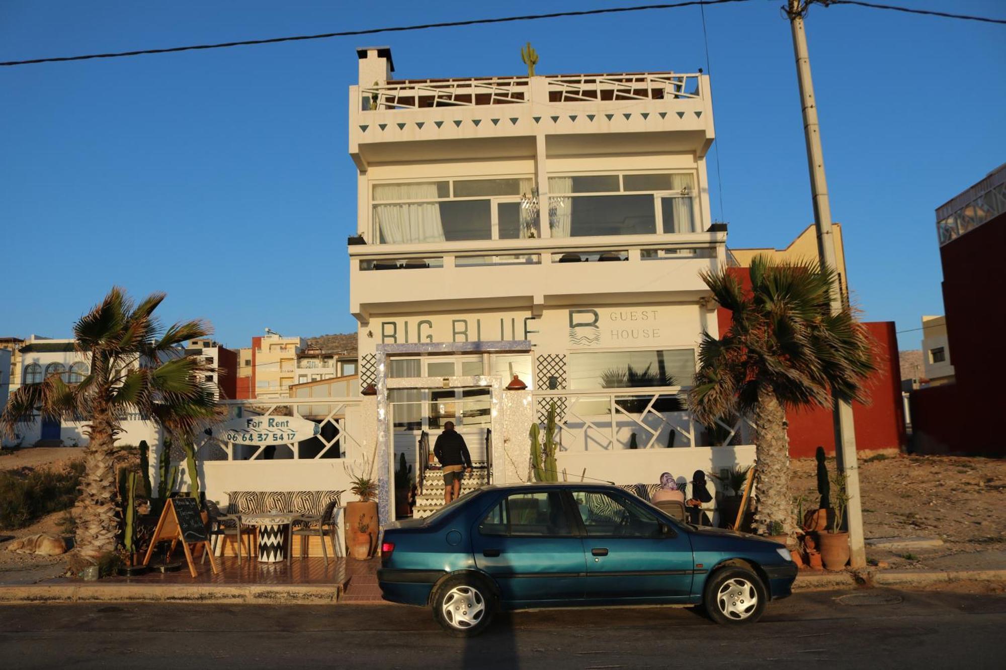 Big Blue Guest House 依索安 外观 照片