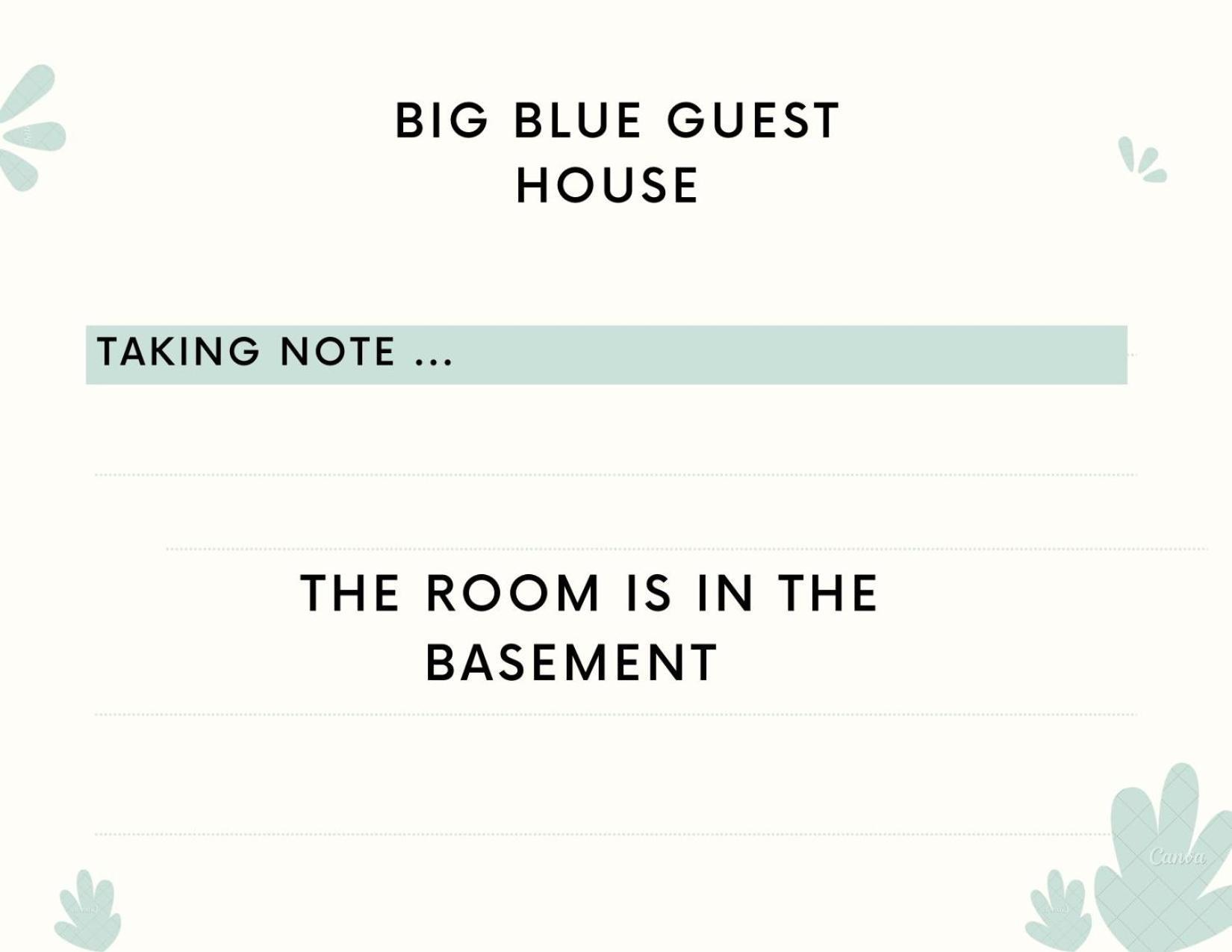 Big Blue Guest House 依索安 外观 照片